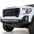 Load image into Gallery viewer, Addictive Desert Designs 19-21 GMC Sierra 1500 Stealth Fighter Front Bumper - Side View