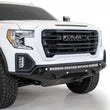 Load image into Gallery viewer, Addictive Desert Designs 19-21 GMC Sierra 1500 Stealth Fighter Front Bumper - Installation View