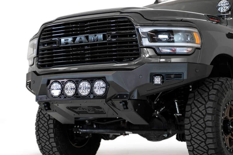 Addictive Desert Designs 19-21 Ram 2500/3500 Bomber Front Bumper (Rigid) - Main Product View