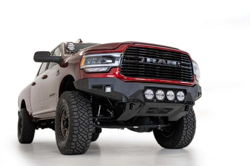 Addictive Desert Designs 19-21 Ram 2500/3500 Bomber Front Bumper (Rigid) - Additional View 5