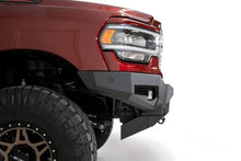 Load image into Gallery viewer, Addictive Desert Designs 19-21 Ram 2500/3500 Bomber HD Front Bumper (Baja Designs LP6 Mounts) - Installation View
