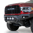 Load image into Gallery viewer, Addictive Desert Designs 19-21 Ram 2500/3500 Bomber HD Front Bumper (Baja Designs LP6 Mounts) - Additional View 5