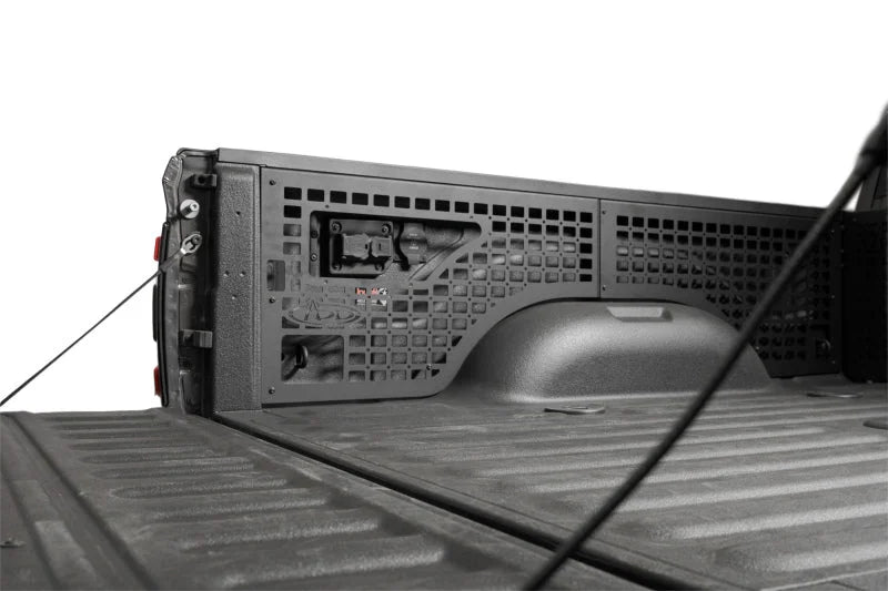 Addictive Desert Designs 19-24 Ram 2500/3500 Bed Side Molle Panels - Back View