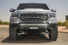 Load image into Gallery viewer, Addictive Desert Designs 19 Ram 1500 Stealth Fighter Front Bumper w/ Winch Mount &amp; Sensor Cut Outs - Back View