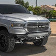 Load image into Gallery viewer, Addictive Desert Designs 19 Ram 1500 Stealth Fighter Front Bumper w/ Winch Mount &amp; Sensor Cut Outs - Additional View 5