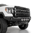 Load image into Gallery viewer, Addictive Desert Designs 20-23 GMC Sierra 2500/3500 Bomber Front Bumper - Black - Main Product View