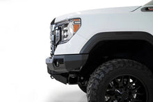 Load image into Gallery viewer, Addictive Desert Designs 20-23 GMC Sierra 2500/3500 Bomber Front Bumper - Black - Back View