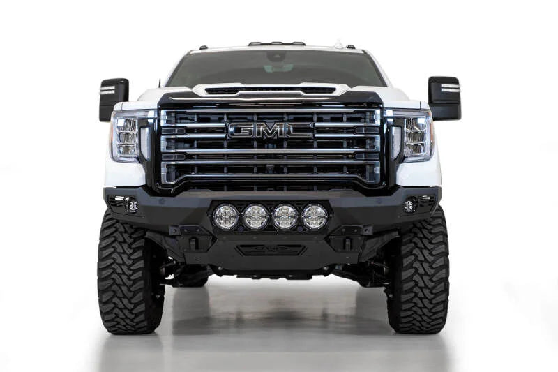 Addictive Desert Designs 20-23 GMC Sierra 2500/3500 Bomber Front Bumper - Black - Additional View 5