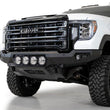 Load image into Gallery viewer, Addictive Desert Designs 20-23 GMC Sierra 2500/3500 Bomber Front Bumper - Black - Additional View 6