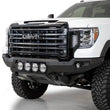 Load image into Gallery viewer, Addictive Desert Designs 20-23 GMC Sierra 2500/3500 Bomber Front Bumper - Black - Additional View 7