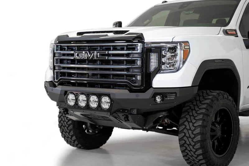 Addictive Desert Designs 20-23 GMC Sierra 2500/3500 Bomber Front Bumper - Black - Additional View 7