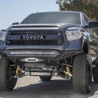 Load image into Gallery viewer, Addictive Desert Designs 2014+ Toyota Tundra Stealth Fighter Front Bumper w/Winch Mount &amp; Sensors - Main Product View