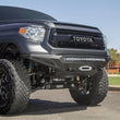 Load image into Gallery viewer, Addictive Desert Designs 2014+ Toyota Tundra Stealth Fighter Front Bumper w/Winch Mount &amp; Sensors - Side View