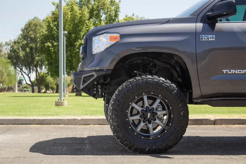 Addictive Desert Designs 2014+ Toyota Tundra Stealth Fighter Front Bumper w/Winch Mount & Sensors - Additional View 5