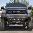 Load image into Gallery viewer, Addictive Desert Designs 2014+ Toyota Tundra Stealth Fighter Front Bumper w/Winch Mount &amp; Sensors - Additional View 6