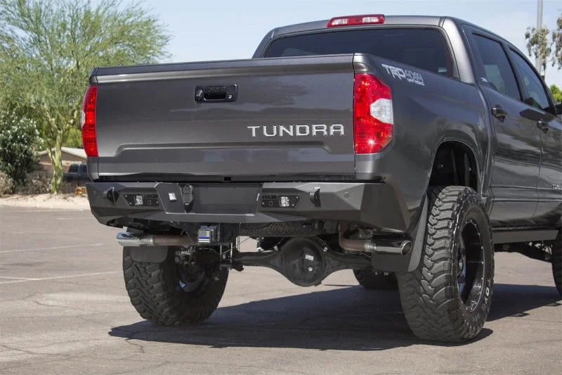 Addictive Desert Designs 2014+ Toyota Tundra Stealth Fighter Rear Bumper w/ Backup Sensor Cutouts - Additional View 6