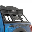 Load image into Gallery viewer, Addictive Desert Designs 2015+ Ford F-150 Overlander Chase Rack w/ 3rd Brake Light - Hammer Black - Main Product View