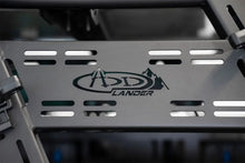 Load image into Gallery viewer, Addictive Desert Designs 2015+ Ford F-150 Overlander Chase Rack w/ 3rd Brake Light - Hammer Black - Installation View