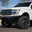 Load image into Gallery viewer, Addictive Desert Designs 2018 Ford F-150 Stealth Fighter Front Bumper - Side View