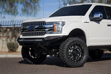 Load image into Gallery viewer, Addictive Desert Designs 2018 Ford F-150 Stealth Fighter Front Bumper - Side View