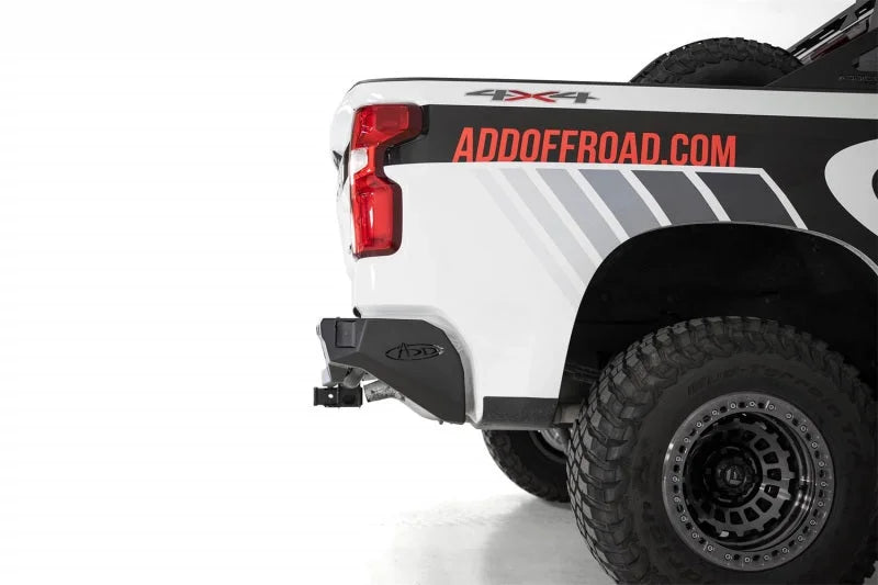 Addictive Desert Designs 2019-2020 Chevrolet Silverado 1500 Stealth Rear Bumper - Back View