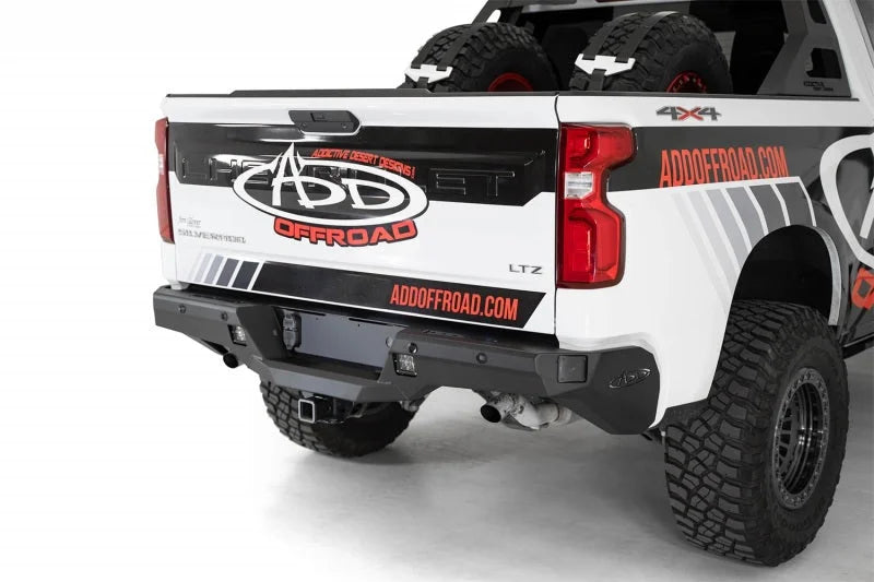 Addictive Desert Designs 2019-2020 Chevrolet Silverado 1500 Stealth Rear Bumper - Installation View