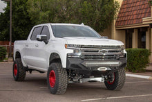 Load image into Gallery viewer, Addictive Desert Designs 2019 Chevrolet Silverado 1500 SF Front Bumper w/ Winch Mount&amp;Sensor Cutout - Main Product View
