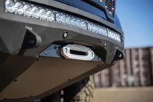 Load image into Gallery viewer, Addictive Desert Designs 2019 GMC Sierra 1500 SF Front Bumper w/ Winch Mount&amp;Sensor Cutout - Installation View