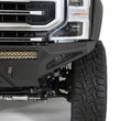 Load image into Gallery viewer, Addictive Desert Designs 2020 Ford Super Duty Stealth Fighter Front Bumper - Side View