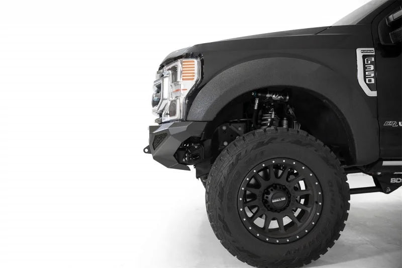 Addictive Desert Designs 2020 Ford Super Duty Stealth Fighter Front Bumper - Back View