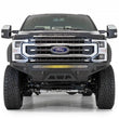 Load image into Gallery viewer, Addictive Desert Designs 2020 Ford Super Duty Stealth Fighter Front Bumper - Installation View