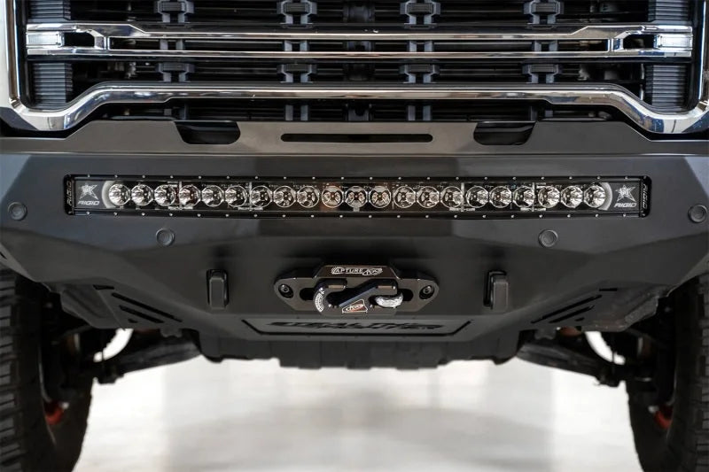 Addictive Desert Designs 2020 GMC Sierra 2500/3500 Stealth Fighter Front Bumper - Installation View