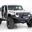Load image into Gallery viewer, Addictive Desert Designs 2020 Jeep Gladiator JT Stealth Fighter Front Bump w/ Top Hoop &amp; Winch Mount - Side View