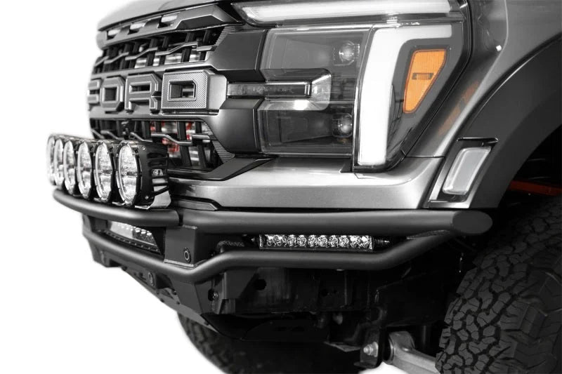 Addictive Desert Designs 2021-2024 Ford F-150 Raptor Race Series Front Bumper Light Hoop - Additional View 6