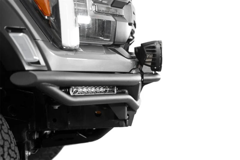 Addictive Desert Designs 2021-2024 Ford F-150 Raptor Race Series Front Bumper Light Hoop - Additional View 9