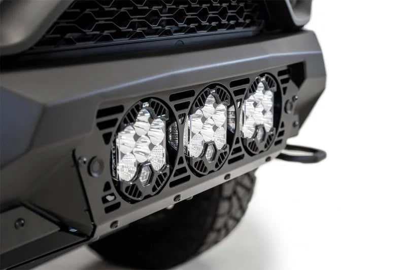 Addictive Desert Designs 2021 Dodge RAM 1500 TRX Bomber Front Bumper (Baja) - Side View