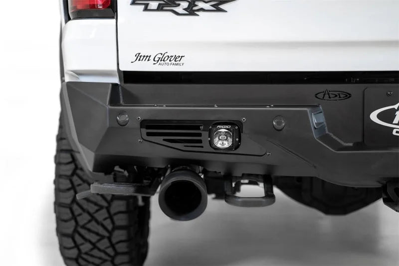 Addictive Desert Designs 2021 Dodge RAM 1500 TRX Bomber Rear Bumper - Side View