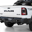 Load image into Gallery viewer, Addictive Desert Designs 2021 Dodge RAM 1500 TRX Bomber Rear Bumper - Installation View