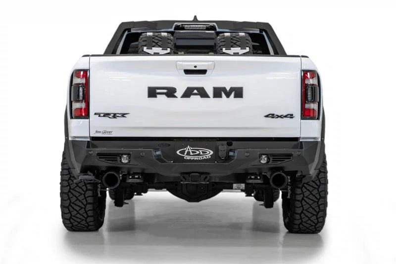 Addictive Desert Designs 2021 Dodge RAM 1500 TRX Bomber Rear Bumper - Additional View 5