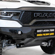 Load image into Gallery viewer, Addictive Desert Designs 2021 Dodge RAM 1500 TRX Bomber Front Bumper (20in Lights) - Main Product View