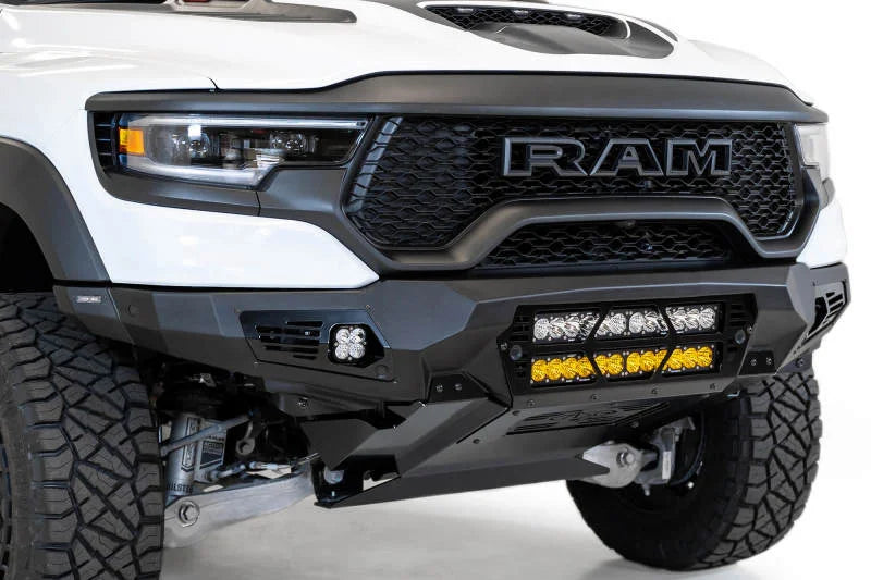 Addictive Desert Designs 2021 Dodge RAM 1500 TRX Bomber Front Bumper (20in Lights) - Main Product View