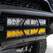 Load image into Gallery viewer, Addictive Desert Designs 2021 Dodge RAM 1500 TRX Bomber Front Bumper (20in Lights) - Side View