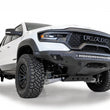 Load image into Gallery viewer, Addictive Desert Designs 2021 Dodge RAM 1500 TRX Stealth Fighter Front Bumper - Side View