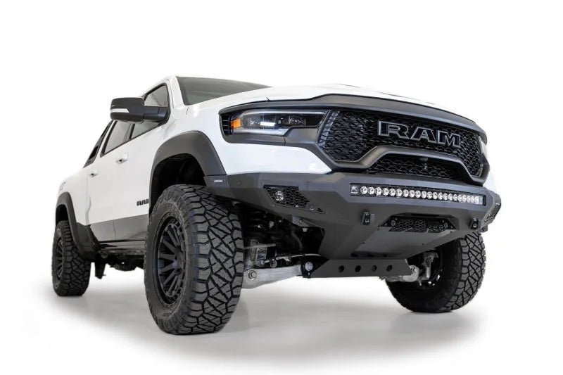 Addictive Desert Designs 2021 Dodge RAM 1500 TRX Stealth Fighter Front Bumper - Side View