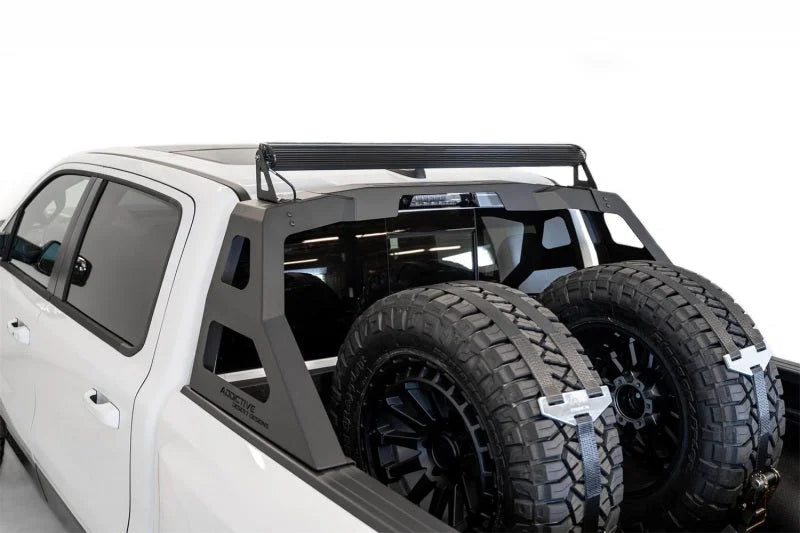 Addictive Desert Designs 2021 Dodge Ram 1500 TRX Stealth Fighter Chase Rack - Hammer Black - Additional View 5