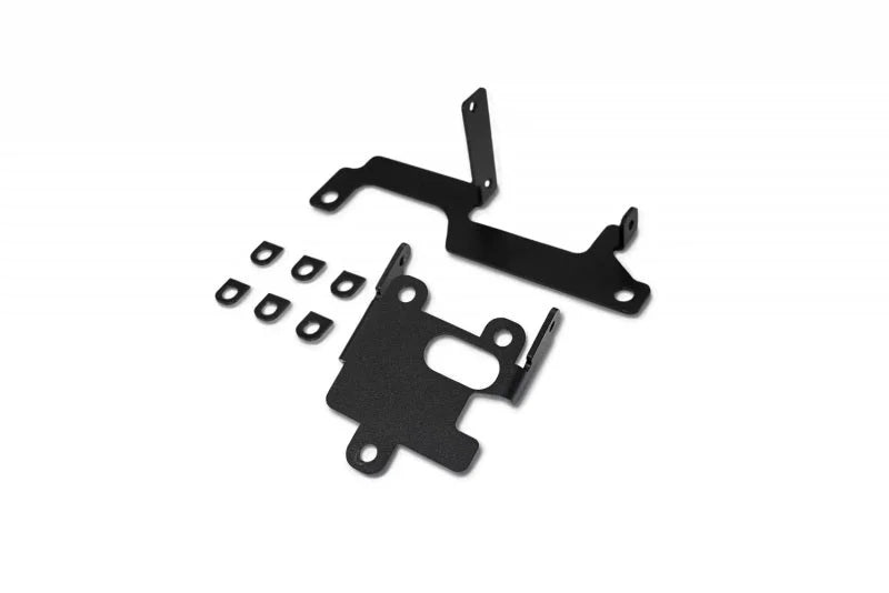 Addictive Desert Designs 2021+ Ford Bronco Adaptive Speed Control Bracket - Hammer Black - Side View
