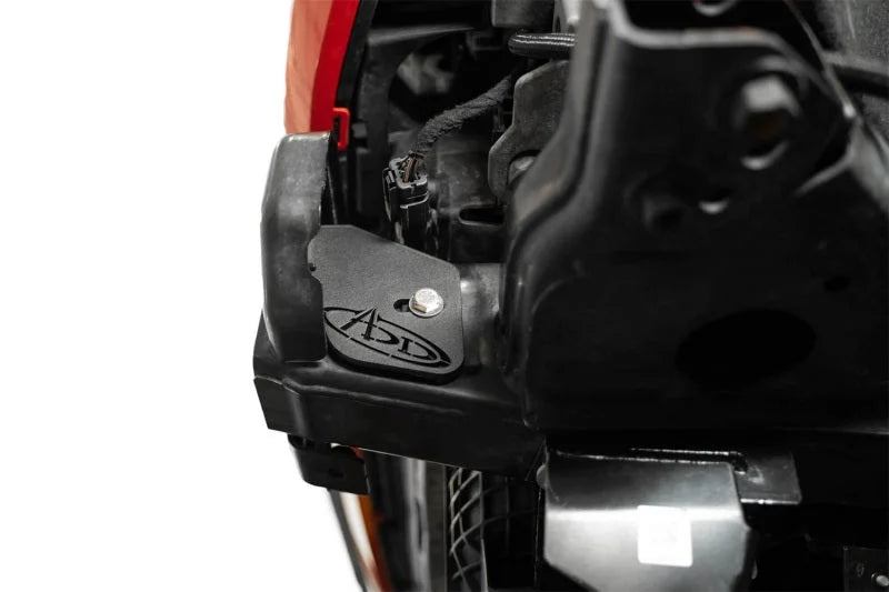 Addictive Desert Designs 2021+ Ford Bronco Frame Horn Gusset Kit - Back View