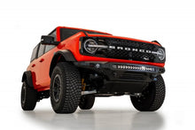 Load image into Gallery viewer, Addictive Desert Designs 2021+ Ford Bronco Stealth Fighter Front Bumper Skid Plate Kit - Installation View