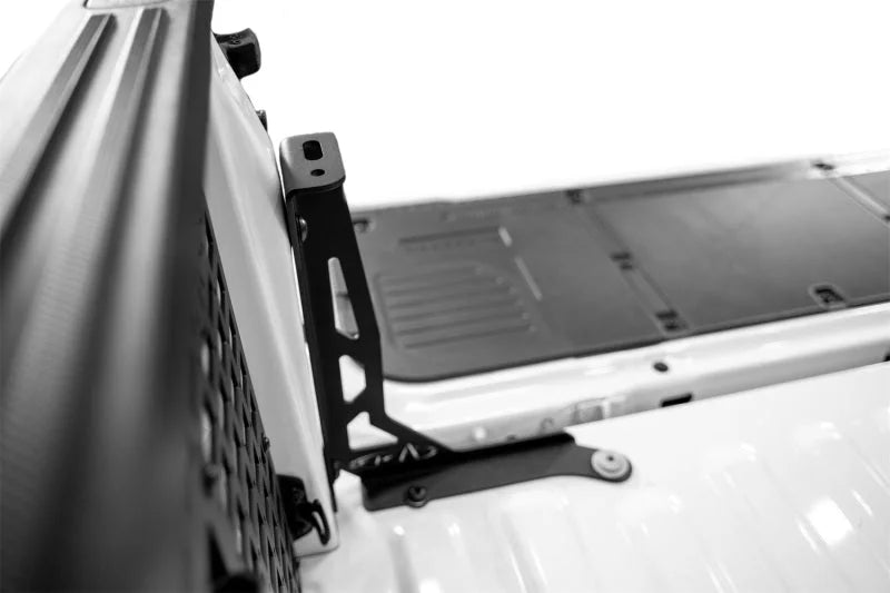 Addictive Desert Designs 2021+ Ford F-150 & Ford Raptor Bed Channel Stiffeners Black - Side View