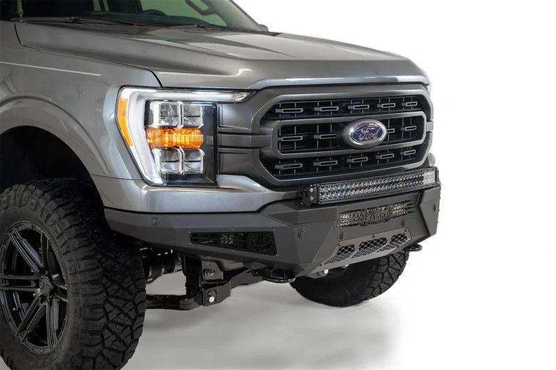 Addictive Desert Designs 2021 Ford F-150 HoneyBadger Front Bumper w/ Top Hoop - Additional View 6